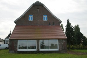 renovatie boerderij zijgevel